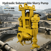Pompa Lumpur Submersible Berpenggerak Hidrolik Tahan Aus untuk Excavator, Pengerukan Sungai, Tambang, Penghisap Pasir