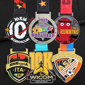 Medaglie Personalizzate 3D per Jiu Jitsu, Judo ITF, Taekwondo, Karate - Oro, Argento, Bronzo con Logo - Product Image 3