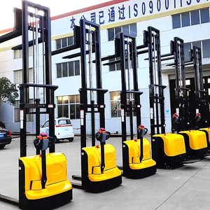 Miễn phí vận chuyển 1 tấn 2 tấn Pallet <span class=keywords><strong>Stacker</strong></span> 60V đầy đủ điện selflift <span class=keywords><strong>Stacker</strong></span> giá rẻ nhất Pallet <span class=keywords><strong>Stacker</strong></span> điện để bán - Product Image 2