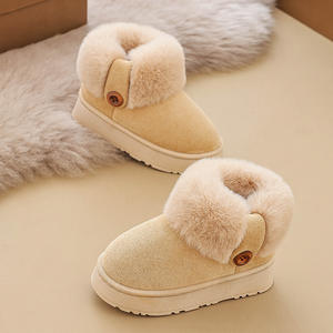 Women's Comfortable and Versatile Canvas Wool Faux Fur -Evergreen Design for Spring & All Seasons <b>Home</b> Use - Product Image 6