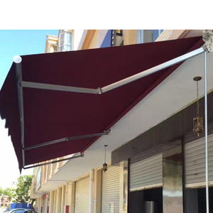 <span class=keywords><strong>Toldo</strong></span> impermeable de aluminio para exteriores, <span class=keywords><strong>sombrilla</strong></span> retráctil, sombrillas laterales automáticas para el escaparate - Product Image 4