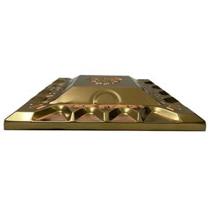 Chenyang Embossé Européen Acier Inoxydable 304 Durable Vis d'Accessoires de Porte Couvercle Supérieur Carré Moderne Pyramide Football Star - Product Image 6