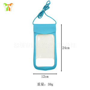 Bolsa impermeable transparente de PVC para teléfono móvil, bolsa deportiva y para exteriores, bolsa para teléfono móvil con pantalla táctil para buceo y natación, en stock. - Product Image 5