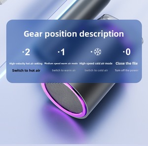 Secador de Pelo Eléctrico de Alta Potencia 1500W, Luz Azul, Temperatura Constante, Funcionamiento Silencioso, Uso Doméstico, Gran Venta - Product Image 5