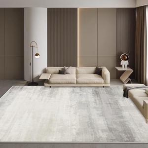 Alfombra abstracta de estilo italiano, rectangular, imitación de cachemira, decoración plegable para el hogar, para sala de estar, dormitorio, minimalista moderno - Product Image 3