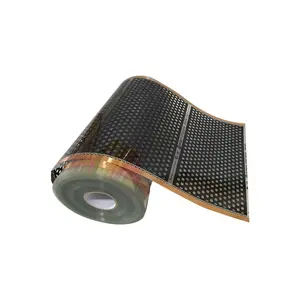 Uso domestico 110 V-240 V Warm Touch Radiant Far Infrared Film elettrico per riscaldamento a pavimento in fibra di carbonio