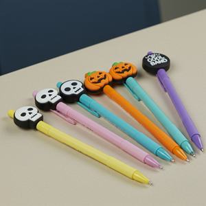 Embouts de crayons personnalisés de haute qualité sur le thème d'Halloween pour les étudiants, fournitures scolaires, cadeaux promotionnels d'entreprise - Product Image 5