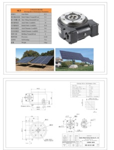 Unité de transmission de précision SE3 pour support solaire à axe unique, <span class=keywords><strong>tracker</strong></span> <span class=keywords><strong>photovoltaïque</strong></span> - Product Image 2