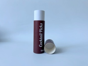 บรรจุภัณฑ์หลอดกระดาษแข็งสีขาวย่อยสลายได้สำหรับลิปบาล์ม - Product Image 4