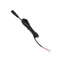 Câble d'extension DC 5.5*2.1 mm mâle ou femelle vers fil ouvert, connecteur femelle DC 5.5*2.5mm