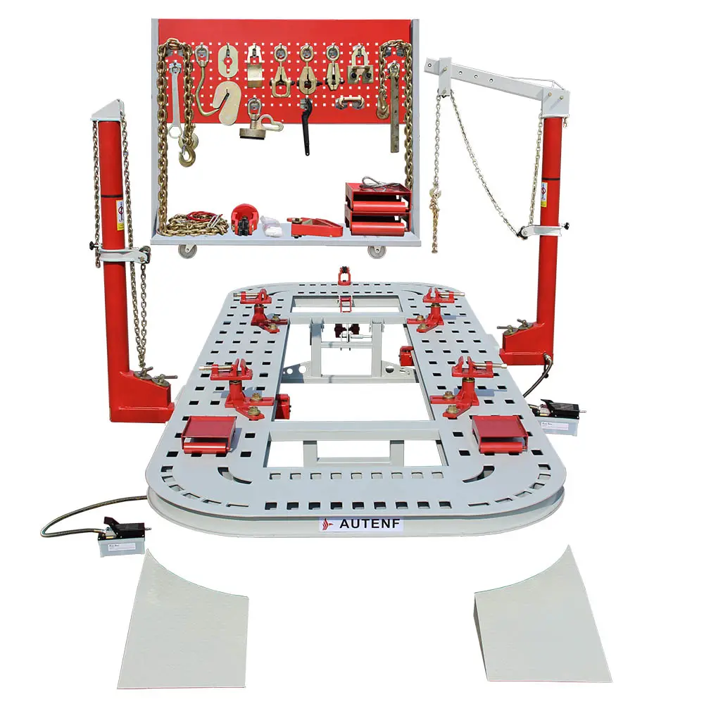 TFAUTENF car bench/auto body frame machine per il raddrizzamento del telaio dell'automobile e la riparazione dell'auto per incidenti