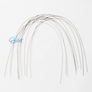 ISO Guber Material De Ortodoncia Dentista <span class=keywords><strong>Niti</strong></span> bretelle filo 014 <span class=keywords><strong>Niti</strong></span> fili arcuati dentale ortodontico <span class=keywords><strong>Niti</strong></span> filo per staffe - Product Image 2