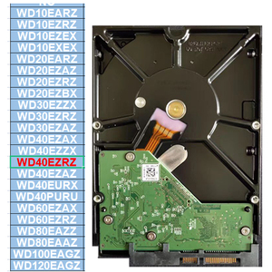WD40EZRZ BLUE 4TB SATA 3.5HDD 5400Rpm 64MB Cache CMR NoTouch Ramp Load Compatible NCQ Acronis Cloning Windows 11/10/8.1 et plus - Product Image 1