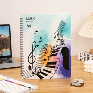 Wholesale Custom Printed A4 Transparent Sheet <b>Music</b> Folder For <b>Music</b> School - Product Image 3