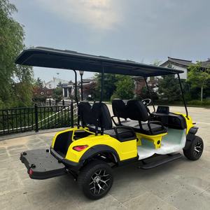 Voiturette de golf électrique 4 places personnalisable pour clubs de golf et centres de villégiature, certifiée CE GCC EEC pour routes non publiques - Product Image 4
