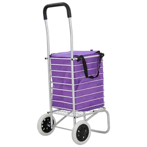 Uni-Silent Aluminium Folding Shopping Handwagen Plattform wagen Tragbarer Wagen FST40