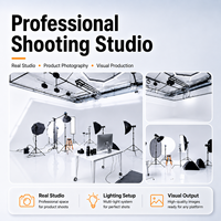 Service de photographie de produits, conception d'images e-commerce, création de contenu visuel pour listes AMZ, retouche de produits, production vidéo, logo