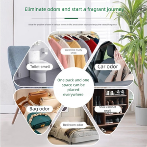 Sobres Perfumados de Larga Duración YZM para Armarios, Zapateros, Closets y Dormitorios, Prevención de Moho, Aroma Agradable, Productos Químicos en Papel - Product Image 2