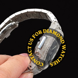 Reloj Mecánico con Diamantes Moissanite VVS Estilo Hip Hop, Suministro Directo de Fábrica, para Uso Urbano, Disponible a Buen Precio - Product Image 3