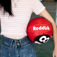 Ballon de basketball professionnel personnalisé en caoutchouc pour jeunes et femmes, vente en gros OEM