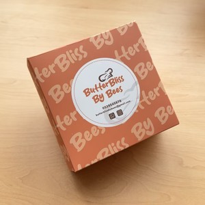 Custom Printed Paper Cake <b>Boxes</b> Cupcake Bakery Packaging Foldable Kraft Cardboard Dessert Gift <b>Boxes</b> With Brand Logo - Product Image 1
