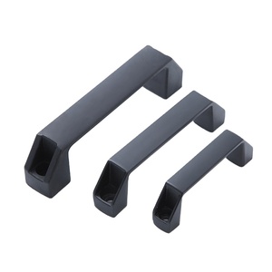 Square Nylon Plastic Kitchen Cabinet Pull Handle Industrial Machine Cabinet Door Handle - Product Image 1