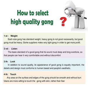 Oem dịch vụ chiêng 70cm Trung Quốc handmade nhạc cụ chuyên nghiệp cho thiền định và yoga-chau tam gió chiêng - Product Image 5