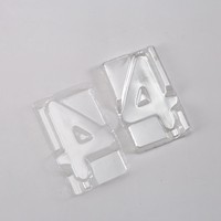 Personnalisé Simple Transparent Transparent PVC Anniversaire Bougie Emballage Boîte Jetable Aromathérapie Bougie Cadeau Boîte avec Doublure Sous Vide