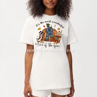 Vente en gros de transfert de chaleur pour Thanksgiving, film d'impression de t-shirts en vinyle PU, le plus beau transfert HTV de l'année