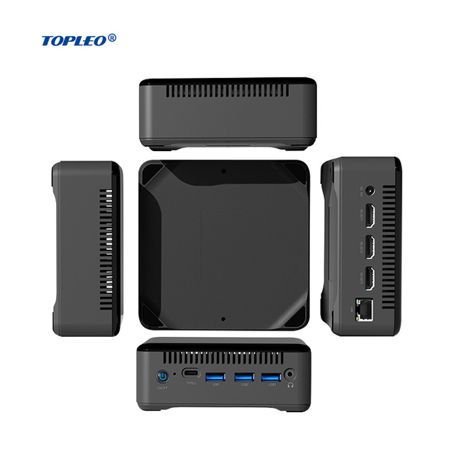 Topleo Mini Pc Intel Laptop N95 N100 Customize Portable Ordinateur Manufacturer Desk Pc Ai 16gb Gaming Cheap Mini Pc