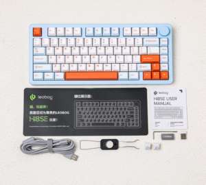 Teclado Inalámbrico para Juegos LEOBOG Hi8 SE, Teclado para Juegos Programable de Modo Triple, Teclado para Juegos con Iluminación RGB Intercambiable en Caliente - Product Image 6