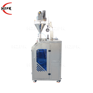 เครื่องบรรจุและปิดผนึกแบบอัตโนมัติ HZPK สำหรับบรรจุภัณฑ์สำเร็จรูป บรรจุเครื่องเทศ แกง พริก กาแฟผง ลงในถุงพร้อมปิดผนึก - Product Image 2