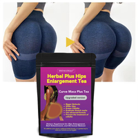 Thé Herbal Naturel à la Racine de Maca pour l'Augmentation des Hanches chez les Femmes et les Hommes – Thé Raffermissant Rapide pour l'Amélioration et l'Augmentation du Volume des Fesses
