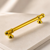 Poignée de meuble en or, poignée de tiroir, poignée de barre, quincaillerie pour porte de placard de cuisine et armoire