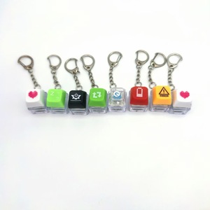 Porte-clés LED créatif avec touches de clavier lumineuses, jouet anti-stress à plusieurs couleurs - Product Image 3