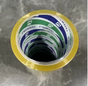 <span class=keywords><strong>2025</strong></span> New Arrival Chất lượng cao Bopp màu vàng áp lực nhạy cảm băng dính đáng tin cậy carton niêm phong Sticker đáng tin cậy Nhà cung cấp - Product Image 3