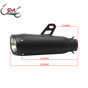 Moto de course D'échappement En Fiber De Carbone Pointe Sans DB Killer Pour Ninja <span class=keywords><strong>650</strong></span> <span class=keywords><strong>MT</strong></span>-09 <span class=keywords><strong>MT</strong></span>-<span class=keywords><strong>07</strong></span> Z1000 Échappe Moto - Product Image 2