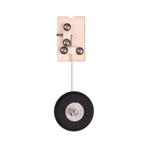 Kit de tren de aterrizaje Su27 para avión Rc, ala fija de madera, rueda delantera, dirección, amortiguación, cable de acero - Product Image 3
