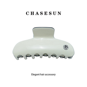 Pinzas de Pelo de Acetato Chasesun Blancas de 11cm, 10cm y 6cm, Accesorio Elegante para Peinados, Uso Diario - Product Image 4