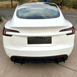 Accessoires extérieurs pour Tesla Model 3 2023+ : Diffuseur de pare-chocs arrière, Spoiler, Protection de pare-chocs, Kit carrosserie - Product Image 3