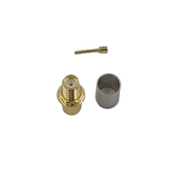 Conector RF 5D-FB para material de latón de mamparo hembra SMA para un rendimiento óptimo-Producto de conectores
