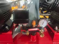 Pompa Udara Kompresor Udara 300L Belt Driven 2 Silinder Efisiensi Tinggi Bersertifikasi CE OEM 3HP 390L/menit