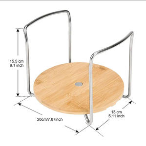 Estante portátil de acero inoxidable para platos, encimera de cocina moderna para manija, organizador, cajón, <span class=keywords><strong>armario</strong></span>, estante, soporte para utensilios, escurridor - Product Image 5