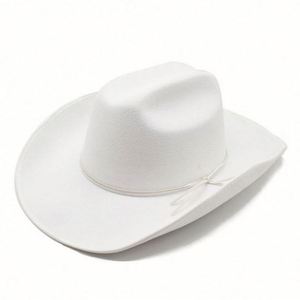 Cheap <b>Fedora</b> Hats Wholesale Wool Felt Polyester Cotton Mexican Cowboy Hat Men - Product Image 6