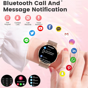 วอทช์ 3 โปรนาฬิกาของแท้รุ่นใหม่ GPS NFC สมาร์ทวอทช์ผู้หญิงกีฬาติดตามอัตราการเต้นของหัวใจออกซิเมทรีกันน้ำบลูทูธสมาร์ทวอทช์เลดี้ - Product Image 5