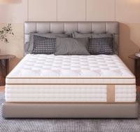 Meubles de chambre à coucher matelas de rêve lit de sommeil matelas roulant 12 pouces mousse à mémoire de gel poche matelas en mousse de polyuréthane à ressort