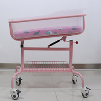 Berceau d'hôpital de luxe pour bébé, lit médical en plastique pour bébé