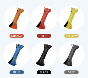 <span class=keywords><strong>Corde</strong></span> de <span class=keywords><strong>treuil</strong></span> synthétique tressée en fibre <span class=keywords><strong>Dyneema</strong></span>/UHMWPE de 10mm 12mm pour 12V ATV UTV tirant le remorquage - Product Image 6