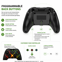 Control Multifuncional 2.4G para Xbox One/Series/S/X con Vibración y Luz, Control Inalámbrico para Juegos