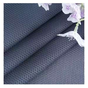 Tissu en <span class=keywords><strong>maille</strong></span> à petits trous, à faible élasticité, effet œil de perdrix, doublure sportive respirante, 100% polyester, chaussures de sport - Product Image 3